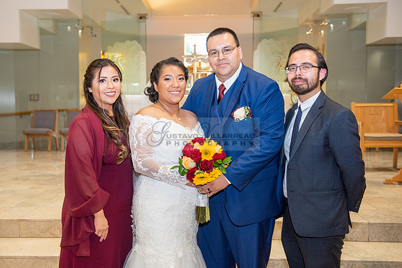 LINK #1 - Xochitl and Luis wedding ceremony at St. Peter Chanel Catholic C