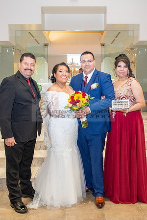 LINK #1 - Xochitl and Luis wedding ceremony at St. Peter Chanel Catholic C