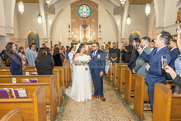 Thalial and Francisco wedding reception at La Mirada Golf course in