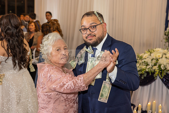 Thalial and Francisco wedding reception at La Mirada Golf course in