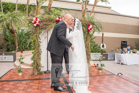 Reina and Adalberto wedding ceremony and reception, photographer