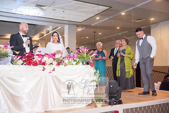 Reina and Adalberto wedding ceremony and reception, photographer
