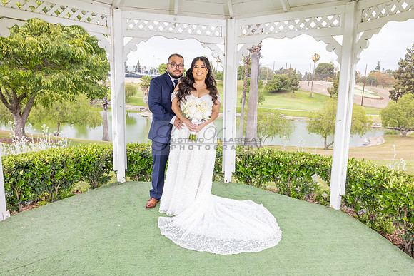 Thalial and Francisco wedding reception at La Mirada Golf course in