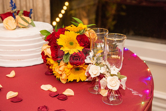 LINK #1 - Xochitl and Luis wedding ceremony at St. Peter Chanel Catholic C