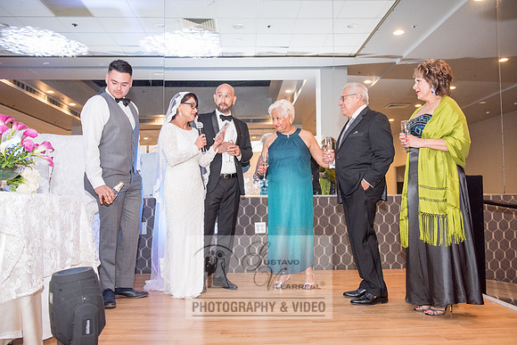 Reina and Adalberto wedding ceremony and reception, photographer