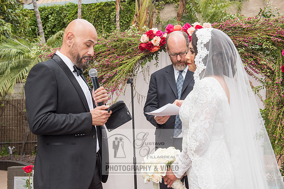 Reina and Adalberto wedding ceremony and reception, photographer