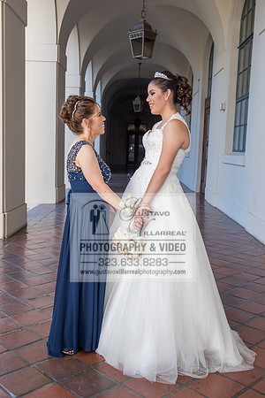 Andrea Lissette quinceaneras, sweet sixteens, weddings, family portraits, anniversaries, photography and video at Miraculos medal catholic church in Montebello,  receptions at Quiet Cannon Montebello,