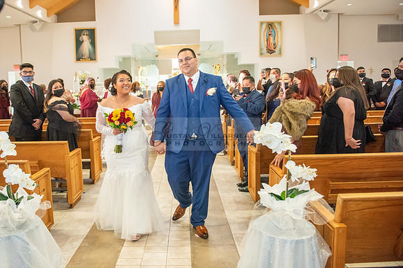 LINK #1 - Xochitl and Luis wedding ceremony at St. Peter Chanel Catholic C
