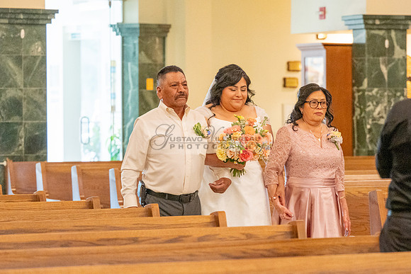 Sandra and Manuel wedding ceremony at St. Mary Catholic church in Escondido Ca, reception at Boulder Oaks Golf Course, Escondido Ca, Gustavo Villarreal Photography, videographer, 323-633-8283, www.gvp