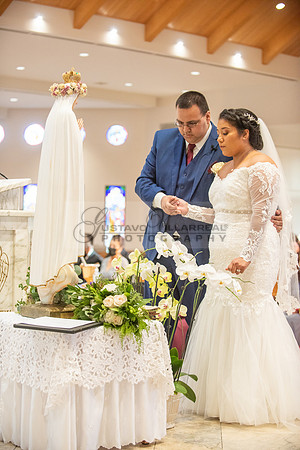 LINK #1 - Xochitl and Luis wedding ceremony at St. Peter Chanel Catholic C
