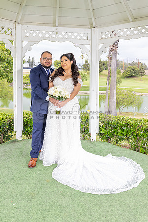 Thalial and Francisco wedding reception at La Mirada Golf course in