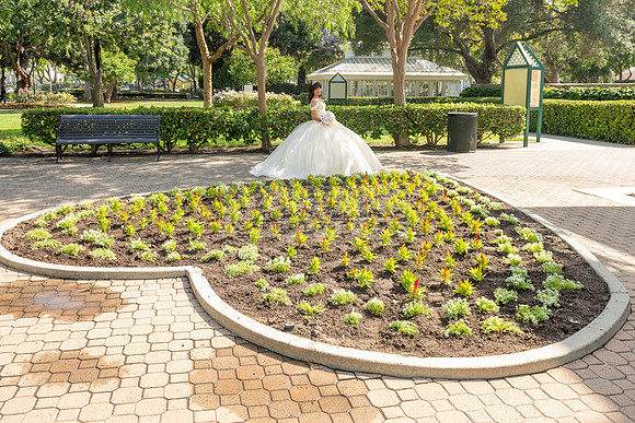 Sophia Danielle quinceanera photo session at Heritage Park in Santa Fe Springs Ca. by Gustavo Villarreal Photography 323-633-8283 www.gvphotoandvideo.com