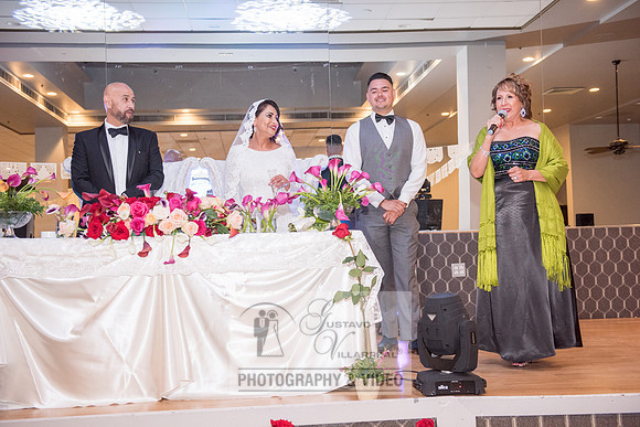 Reina and Adalberto wedding ceremony and reception, photographer