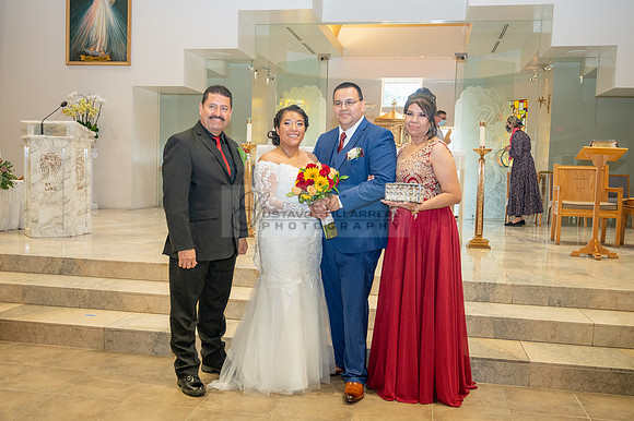 LINK #2 - Xochitl and Luis wedding ceremony at St. Peter Chanel Catholic C