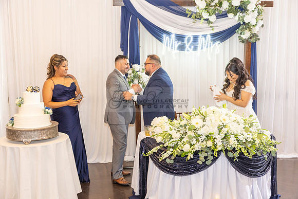 Thalial and Francisco wedding reception at La Mirada Golf course in