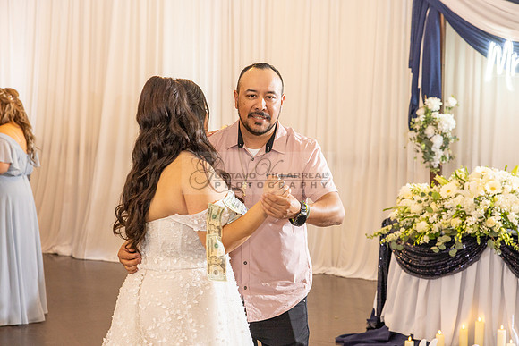Thalial and Francisco wedding reception at La Mirada Golf course in