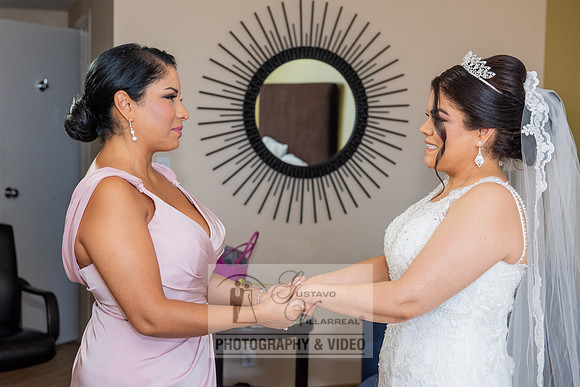 Anthony and Alma wedding celebration at st. Joseph's catholic Ch