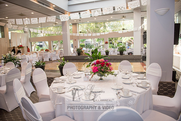 Reina and Adalberto wedding ceremony and reception, photographer
