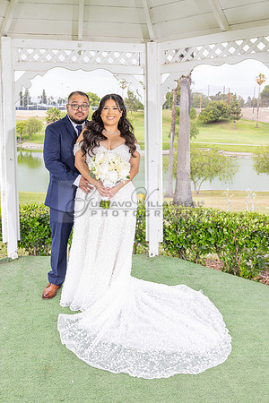 Thalial and Francisco wedding reception at La Mirada Golf course in