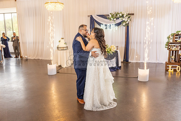 Thalial and Francisco wedding reception at La Mirada Golf course in