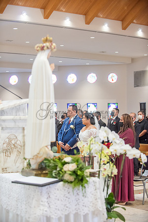LINK #1 - Xochitl and Luis wedding ceremony at St. Peter Chanel Catholic C
