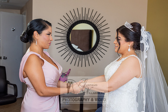 Anthony and Alma wedding celebration at st. Joseph's catholic Ch