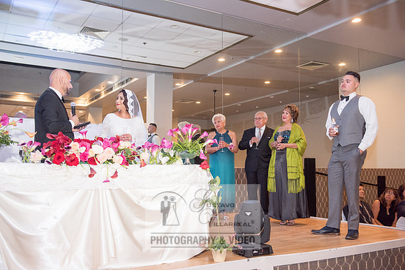 Reina and Adalberto wedding ceremony and reception, photographer