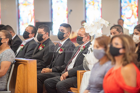 LINK #1 - Xochitl and Luis wedding ceremony at St. Peter Chanel Catholic C