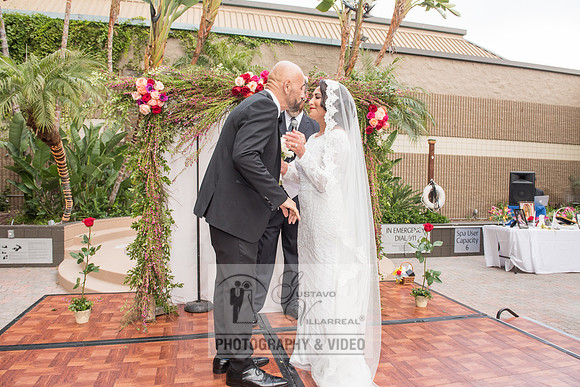 Reina and Adalberto wedding ceremony and reception, photographer