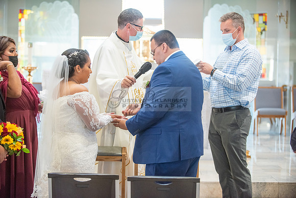 LINK #1 - Xochitl and Luis wedding ceremony at St. Peter Chanel Catholic C