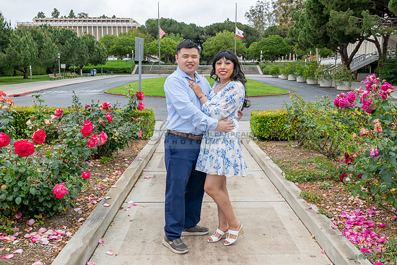 Rose and Harrison Engagement photo session at UCI, University of California, Irine Ca, Orange County, Gustavo Villarreal Photography, videographer, 323-633-8283, www.gvphotoandvideo.com