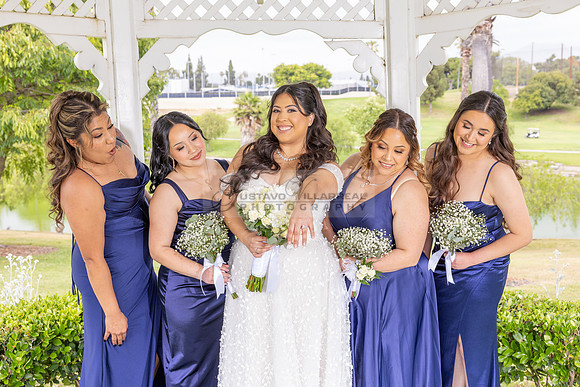 Thalial and Francisco wedding reception at La Mirada Golf course in
