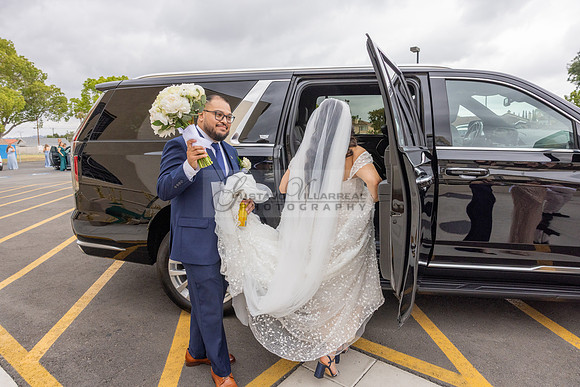 Thalial and Francisco wedding reception at La Mirada Golf course in