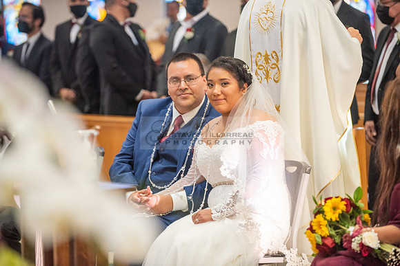 LINK #1 - Xochitl and Luis wedding ceremony at St. Peter Chanel Catholic C