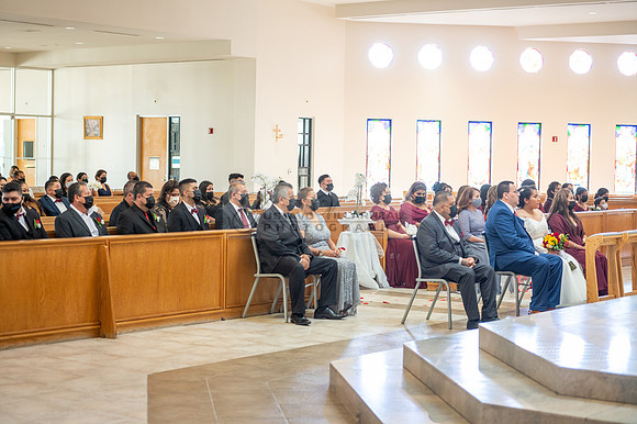 LINK #2 - Xochitl and Luis wedding ceremony at St. Peter Chanel Catholic C
