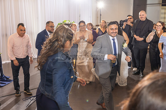 Thalial and Francisco wedding reception at La Mirada Golf course in