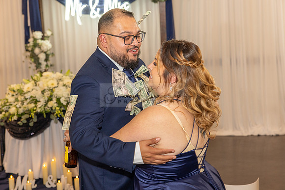 Thalial and Francisco wedding reception at La Mirada Golf course in
