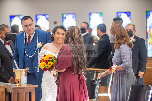 LINK #1 - Xochitl and Luis wedding ceremony at St. Peter Chanel Catholic C