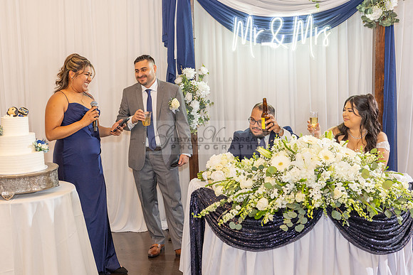 Thalial and Francisco wedding reception at La Mirada Golf course in