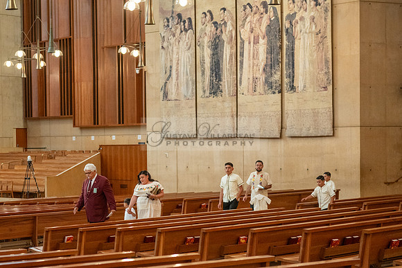 Baptism photographer, videographer at Cathedral of our Lady of Angeles in Los Angeles Ca. Gustavo Villarreal Photography, 323-633-8283, www.gvphotoandvideo.com