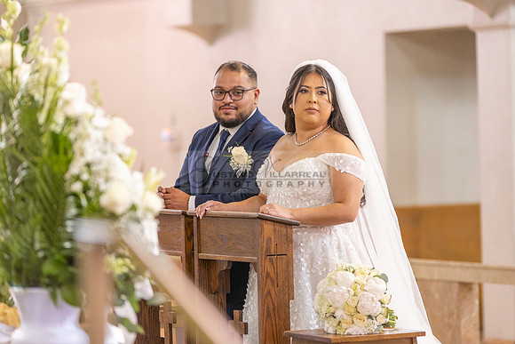 Thalial and Francisco wedding reception at La Mirada Golf course in