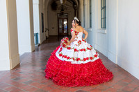 Estephanie Cristal Quinceanera photo shoot ideas, video in Pasadena City Hall in Pasadena Ca. Home reception, 323-633-8283