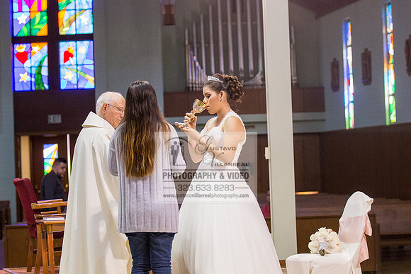 Andrea Lissette quinceaneras, sweet sixteens, weddings, family portraits, anniversaries, photography and video at Miraculos medal catholic church in Montebello,  receptions at Quiet Cannon Montebello,