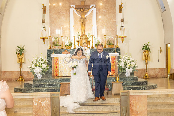 Thalial and Francisco wedding reception at La Mirada Golf course in