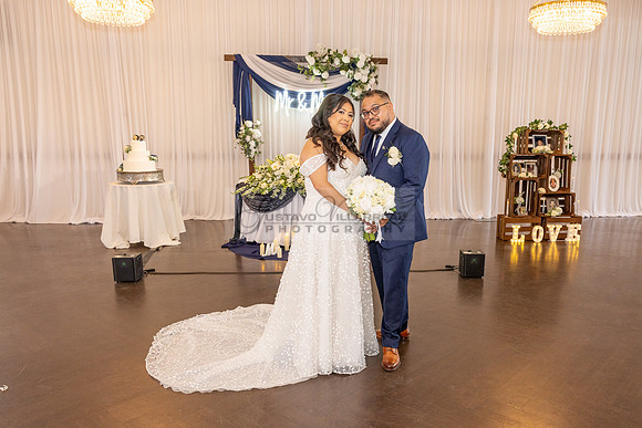 Thalial and Francisco wedding reception at La Mirada Golf course in