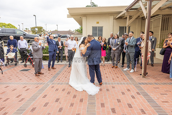 Thalial and Francisco wedding reception at La Mirada Golf course in