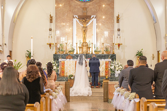 Thalial and Francisco wedding reception at La Mirada Golf course in