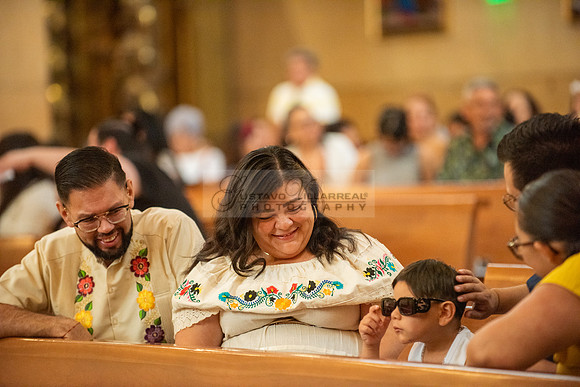 Baptism photographer, videographer at Cathedral of our Lady of Angeles in Los Angeles Ca. Gustavo Villarreal Photography, 323-633-8283, www.gvphotoandvideo.com