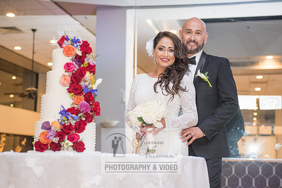 Reina and Adalberto wedding ceremony and reception, photographer