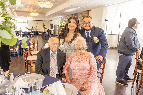 Thalial and Francisco wedding reception at La Mirada Golf course in